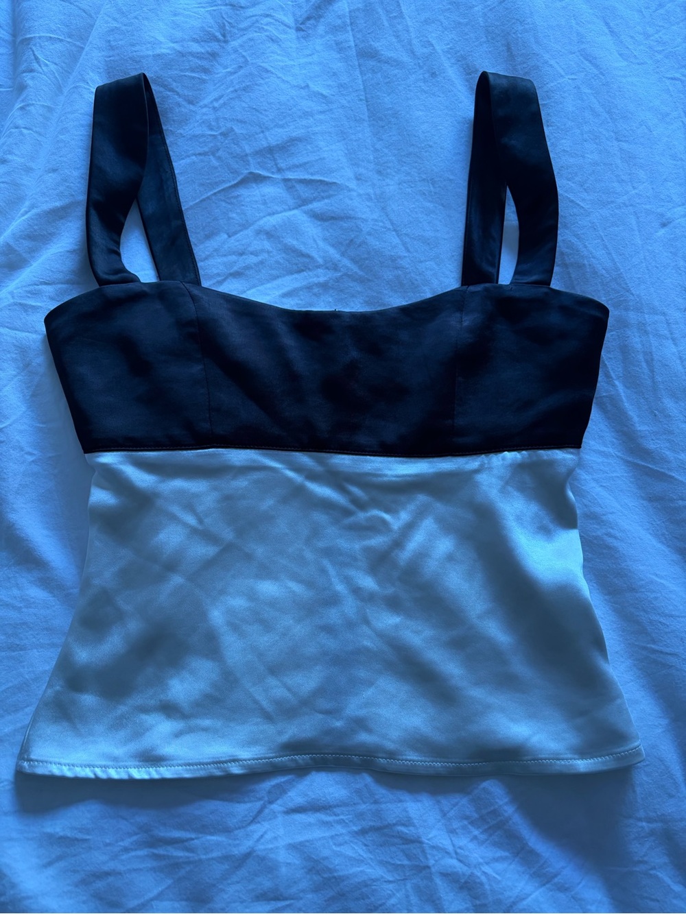 Princess Polly Black and White Bustier Camisole